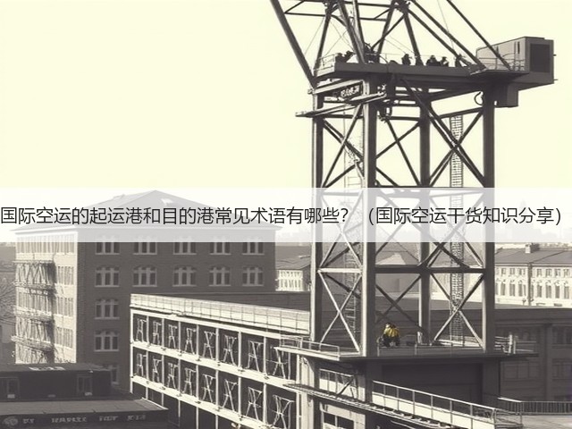 国际空运的起运港和目的港常见术语有哪些?(国际空运干货知识分享)(图1) 国际空运的起运港和目的港常见术语有哪些?(国际空运干货知识分享)(图1)