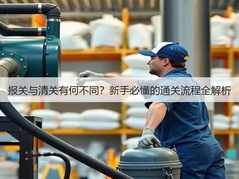 报关与清关有何不同？新手必懂的通关流程全解析