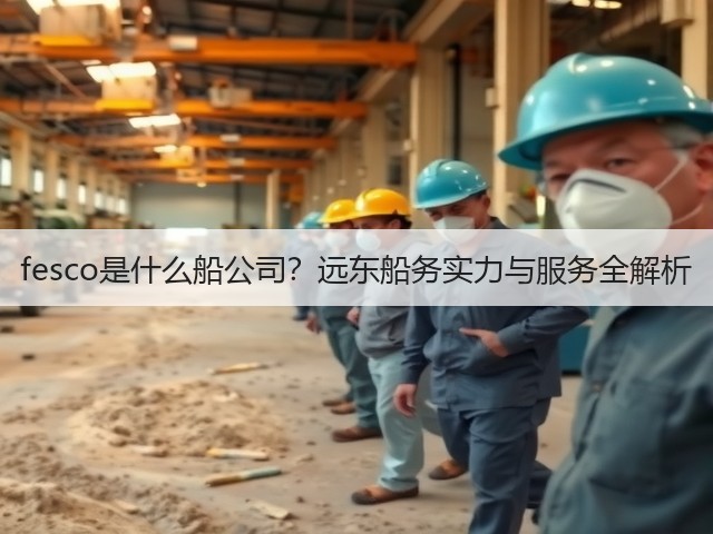 fesco是什么船公司?远东船务实力与服务全解析(图2) fesco是什么船公司?远东船务实力与服务全解析(图2)