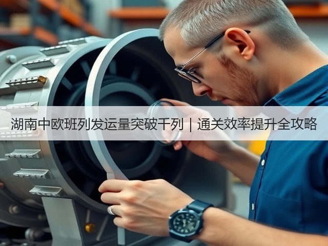 湖南中欧班列发运量突破千列|通关效率提升全攻略(图2) 湖南中欧班列发运量突破千列|通关效率提升全攻略(图2)