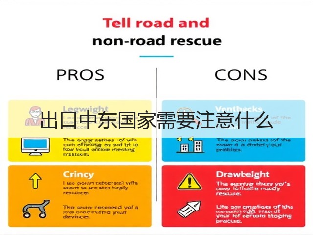 出口中东国家需要注意什么(图3) 出口中东国家需要注意什么(图3)