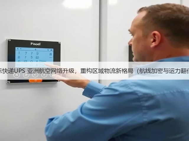 国际快递UPS 亚洲航空网络升级，重构区域物流新格局（航线加密与运力翻倍）(图1)