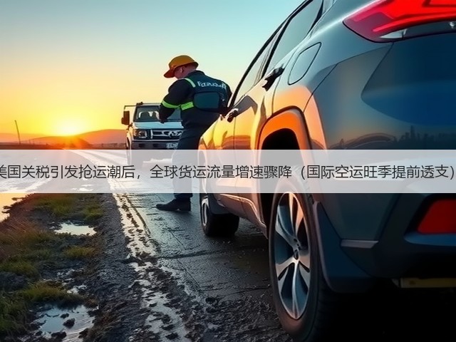 美国关税引发抢运潮后，全球货运流量增速骤降（国际空运旺季提前透支）(图3)
