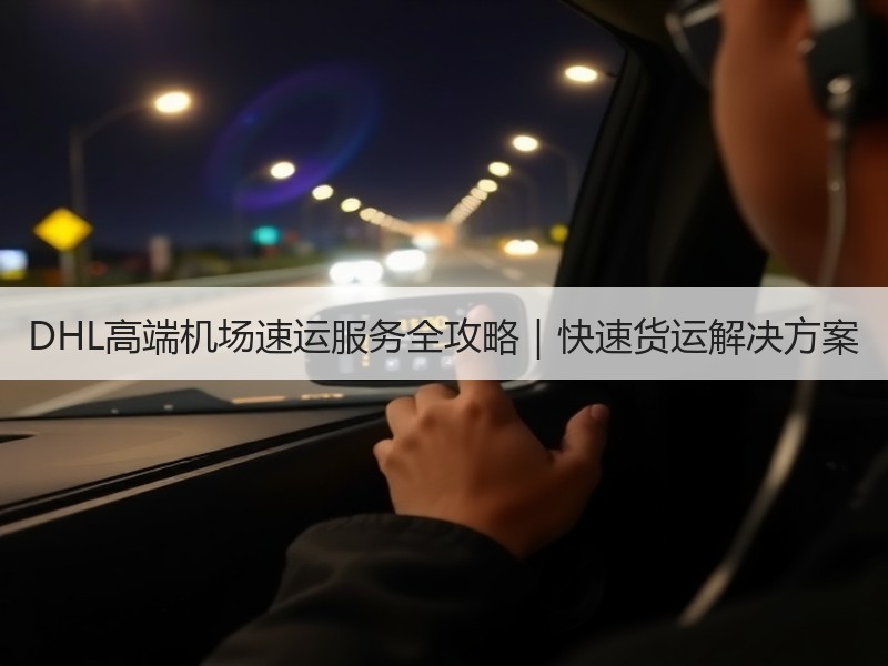 DHL高端机场速运服务全攻略|快速货运解决方案 DHL高端机场速运服务全攻略|快速货运解决方案