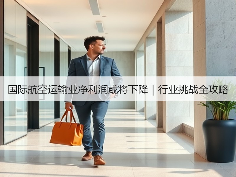 国际航空运输业净利润或将下降｜行业挑战全攻略
