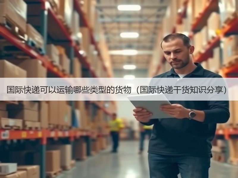 国际快递可以运输哪些类型的货物（国际快递干货知识分享）