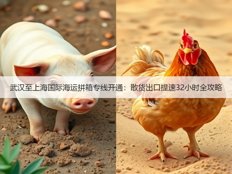 武汉至上海国际海运拼箱专线开通：散货出口提速32小时全攻略