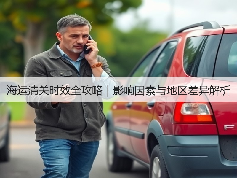 海运清关时效全攻略｜影响因素与地区差异解析