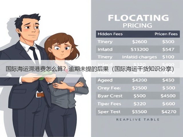 国际海运滞港费怎么算?逾期未提的后果(国际海运干货知识分享)(图3) 国际海运滞港费怎么算?逾期未提的后果(国际海运干货知识分享)(图3)