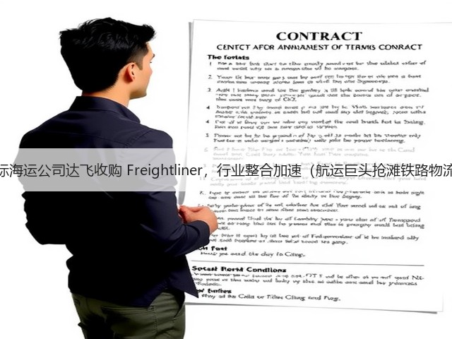 国际海运公司达飞收购 Freightliner,行业整合加速(航运巨头抢滩铁路物流)(图3) 国际海运公司达飞收购 Freightliner,行业整合加速(航运巨头抢滩铁路物流)(图3)