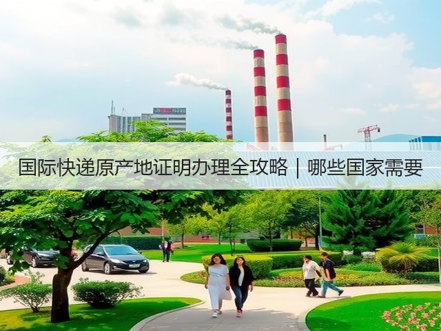 国际快递原产地证明办理全攻略|哪些国家需要(图3) 国际快递原产地证明办理全攻略|哪些国家需要(图3)