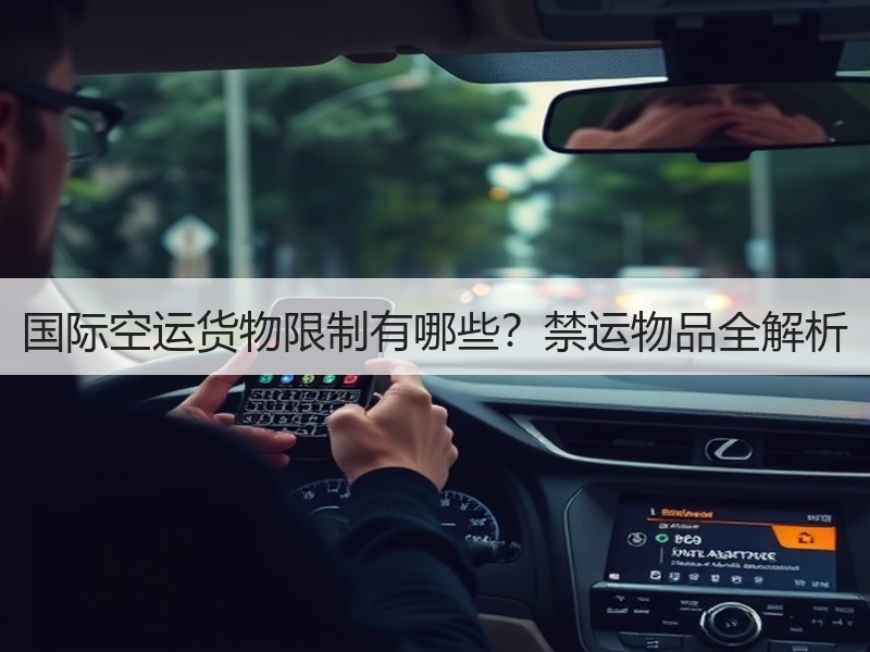 国际空运货物限制有哪些？禁运物品全解析