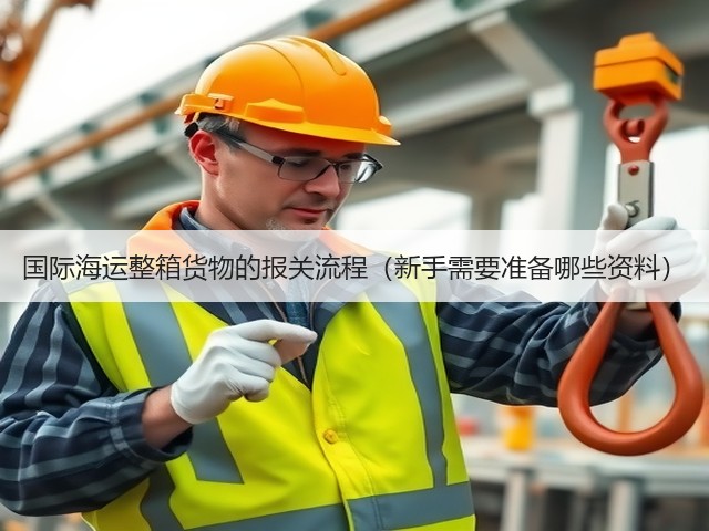 国际海运整箱货物的报关流程(新手需要准备哪些资料)(图3) 国际海运整箱货物的报关流程(新手需要准备哪些资料)(图3)
