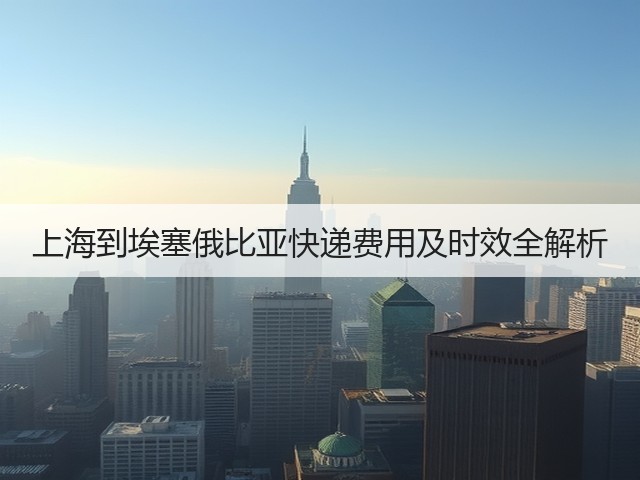 上海到埃塞俄比亚快递费用及时效全解析(图2) 上海到埃塞俄比亚快递费用及时效全解析(图2)