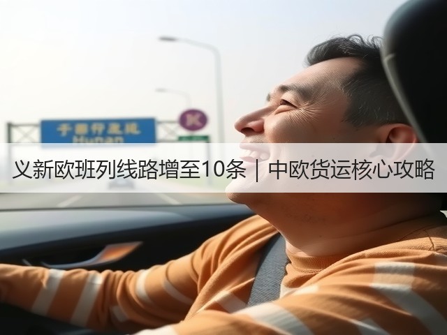 义新欧班列线路增至10条｜中欧货运核心攻略(图3)