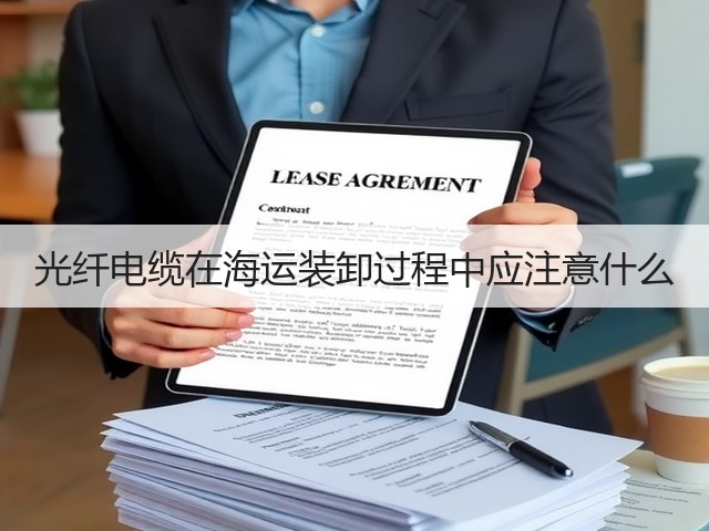 光纤电缆在海运装卸过程中应注意什么(图3) 光纤电缆在海运装卸过程中应注意什么(图3)