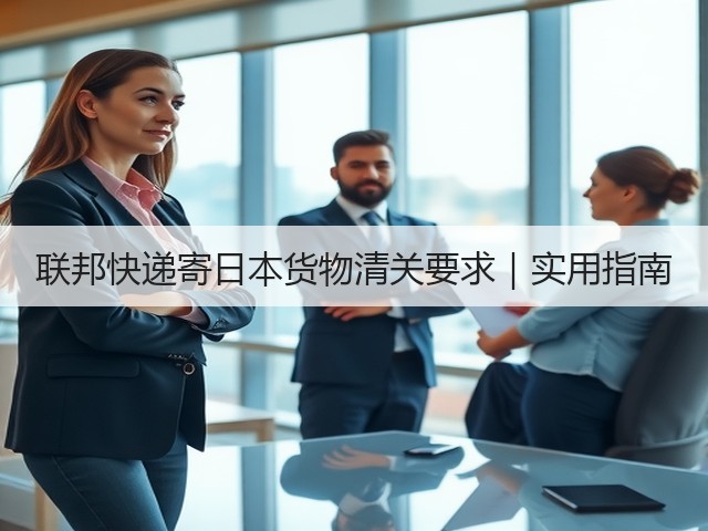 联邦快递寄日本货物清关要求|实用指南(图1) 联邦快递寄日本货物清关要求|实用指南(图1)