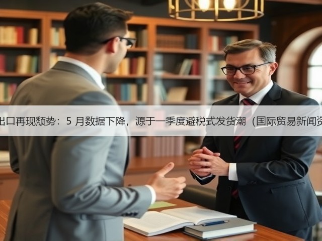 德国出口再现颓势:5 月数据下降,源于一季度避税式发货潮(国际贸易新闻资讯)(图3) 德国出口再现颓势:5 月数据下降,源于一季度避税式发货潮(国际贸易新闻资讯)(图3)