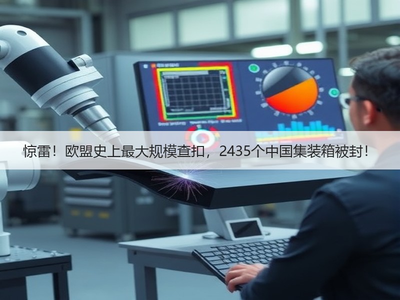 惊雷！欧盟史上最大规模查扣，2435个中国集装箱被封！