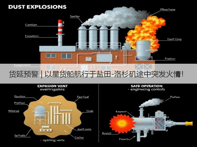 货延预警 | 以星货船航行于盐田-洛杉矶途中突发火情!(图3) 货延预警 | 以星货船航行于盐田-洛杉矶途中突发火情!(图3)