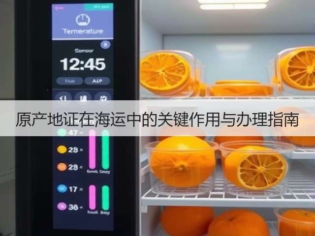 原产地证在海运中的关键作用与办理指南(图3)