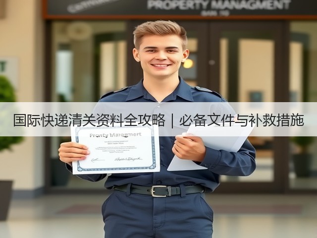 国际快递清关资料全攻略|必备文件与补救措施(图3) 国际快递清关资料全攻略|必备文件与补救措施(图3)