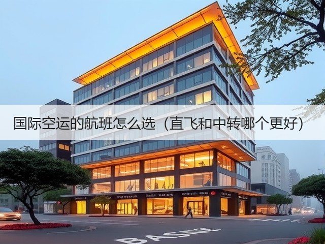 国际空运的航班怎么选(直飞和中转哪个更好)(图1) 国际空运的航班怎么选(直飞和中转哪个更好)(图1)