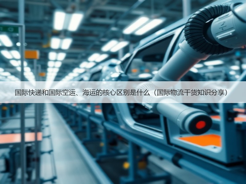 国际快递和国际空运、海运的核心区别是什么（国际物流干货知识分享）