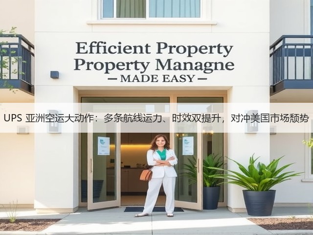 UPS 亚洲空运大动作:多条航线运力、时效双提升,对冲美国市场颓势(图3) UPS 亚洲空运大动作:多条航线运力、时效双提升,对冲美国市场颓势(图3)