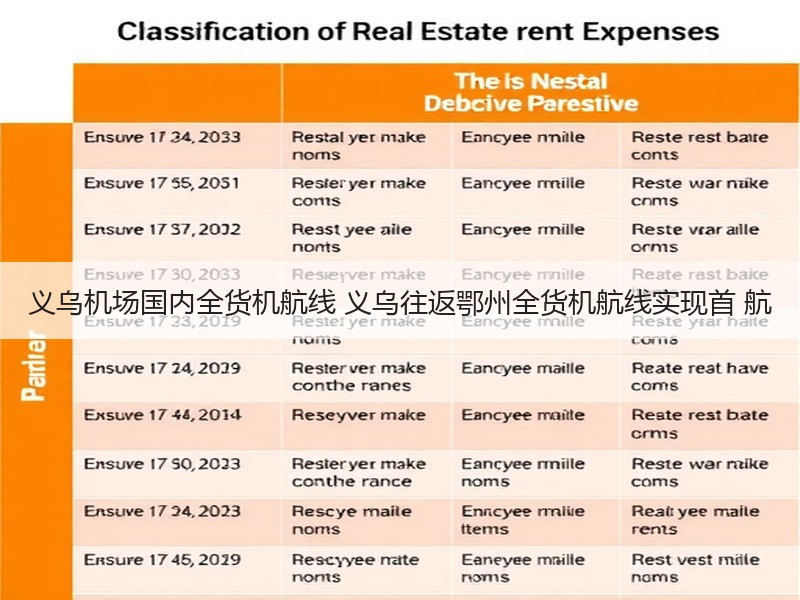 义乌机场国内全货机航线 义乌往返鄂州全货机航线实现首 航