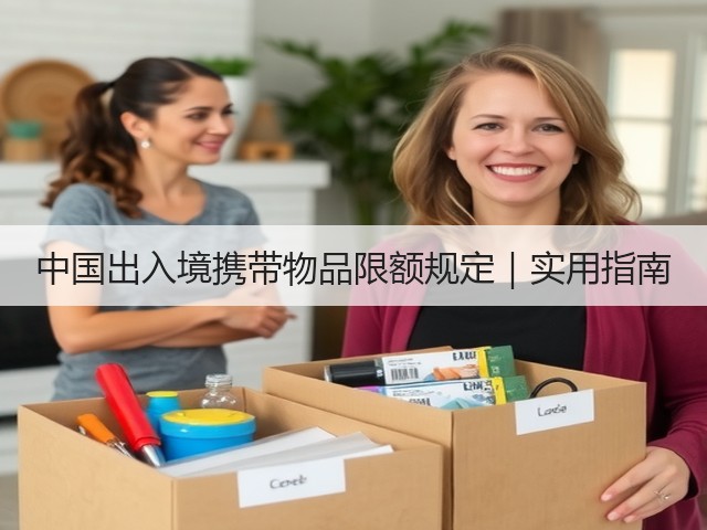 中国出入境携带物品限额规定｜实用指南(图3)