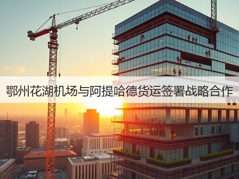 鄂州花湖机场与阿提哈德货运签署战略合作 鄂州花湖机场与阿提哈德货运签署战略合作