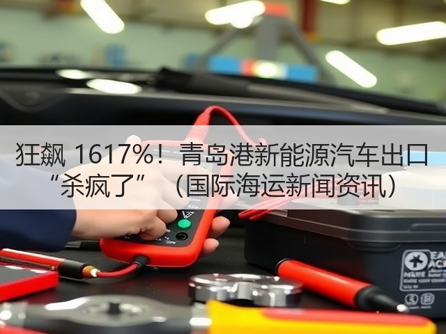狂飙 1617%!青岛港新能源汽车出口 “杀疯了”(国际海运新闻资讯)(图3) 狂飙 1617%!青岛港新能源汽车出口 “杀疯了”(国际海运新闻资讯)(图3)