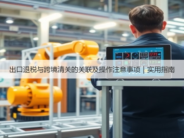 出口退税与跨境清关的关联及操作注意事项｜实用指南(图1)