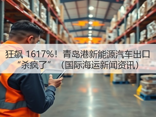 狂飙 1617%!青岛港新能源汽车出口 “杀疯了”(国际海运新闻资讯)(图1) 狂飙 1617%!青岛港新能源汽车出口 “杀疯了”(国际海运新闻资讯)(图1)