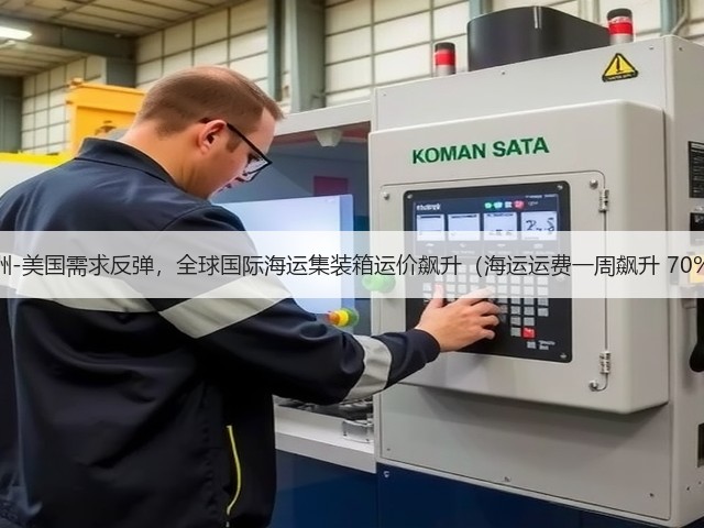 亚洲-美国需求反弹，全球国际海运集装箱运价飙升（海运运费一周飙升 70%）(图2)