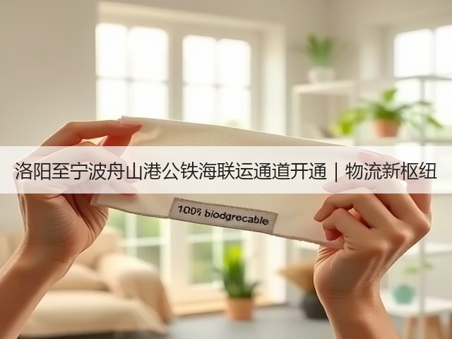 洛阳至宁波舟山港公铁海联运通道开通|物流新枢纽(图1) 洛阳至宁波舟山港公铁海联运通道开通|物流新枢纽(图1)