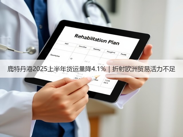 鹿特丹港2025上半年货运量降4.1%|折射欧洲贸易活力不足(图1) 鹿特丹港2025上半年货运量降4.1%|折射欧洲贸易活力不足(图1)