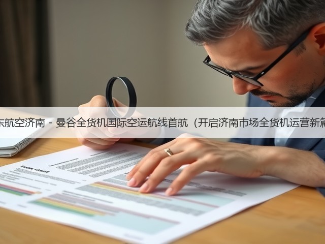 山东航空济南 - 曼谷全货机国际空运航线首航（开启济南市场全货机运营新篇）(图3)