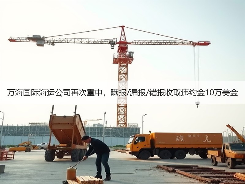 万海国际海运公司再次重申，瞒报/漏报/错报收取违约金10万美金