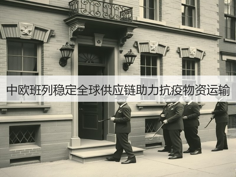 中欧班列稳定全球供应链助力抗疫物资运输 中欧班列稳定全球供应链助力抗疫物资运输