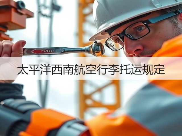 太平洋西南航空行李托运规定(图1) 太平洋西南航空行李托运规定(图1)
