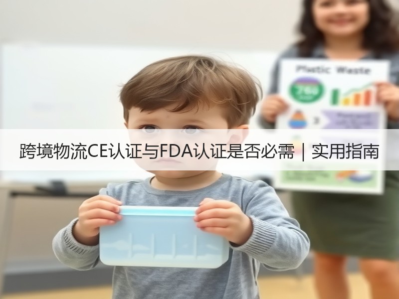 跨境物流CE认证与FDA认证是否必需｜实用指南