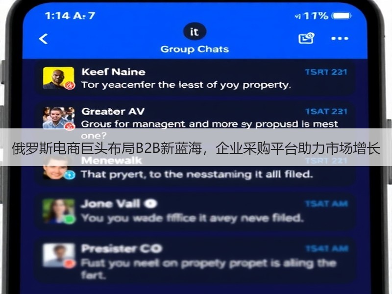 俄罗斯电商巨头布局B2B新蓝海，企业采购平台助力市场增长