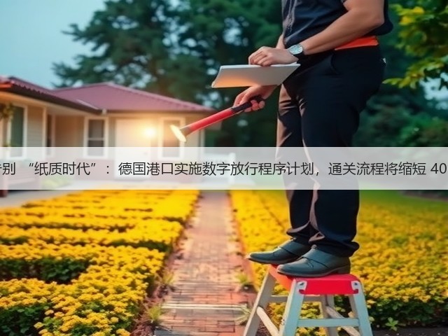 告别 “纸质时代”:德国港口实施数字放行程序计划,通关流程将缩短 40%(图2) 告别 “纸质时代”:德国港口实施数字放行程序计划,通关流程将缩短 40%(图2)