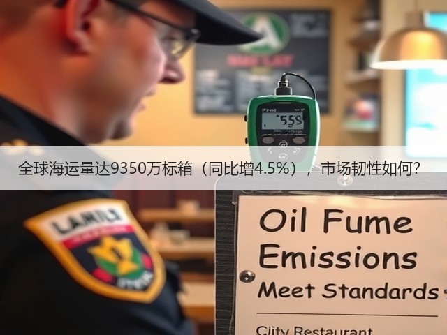 全球海运量达9350万标箱(同比增4.5%),市场韧性如何?(图1) 全球海运量达9350万标箱(同比增4.5%),市场韧性如何?(图1)