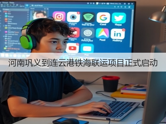 河南巩义到连云港铁海联运项目正式启动(图3)