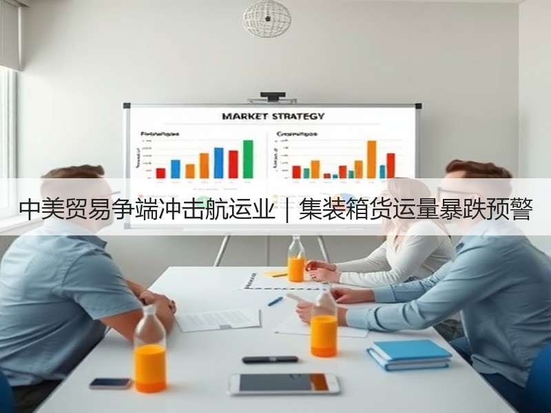 中美贸易争端冲击航运业|集装箱货运量暴跌预警 中美贸易争端冲击航运业|集装箱货运量暴跌预警