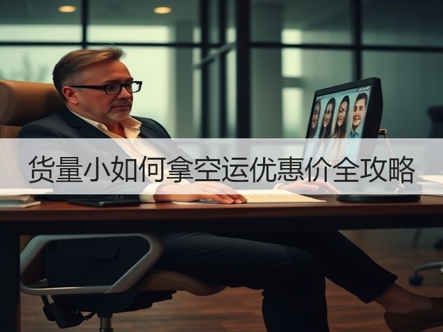 货量小如何拿空运优惠价全攻略(图1) 货量小如何拿空运优惠价全攻略(图1)