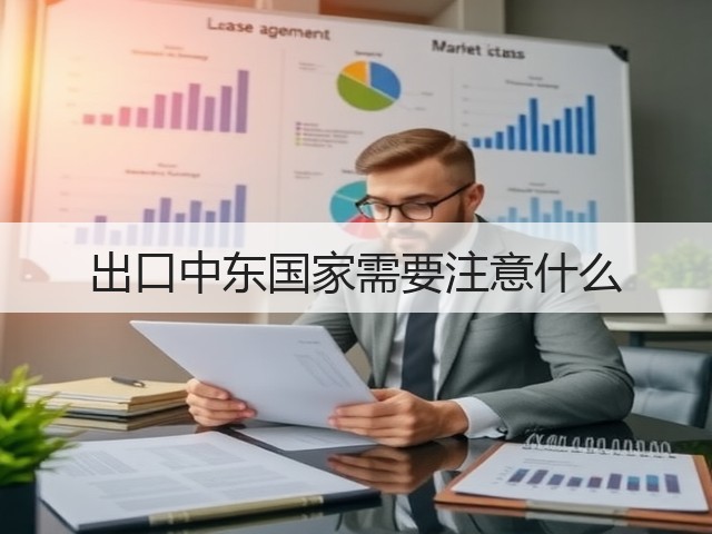 出口中东国家需要注意什么(图2) 出口中东国家需要注意什么(图2)